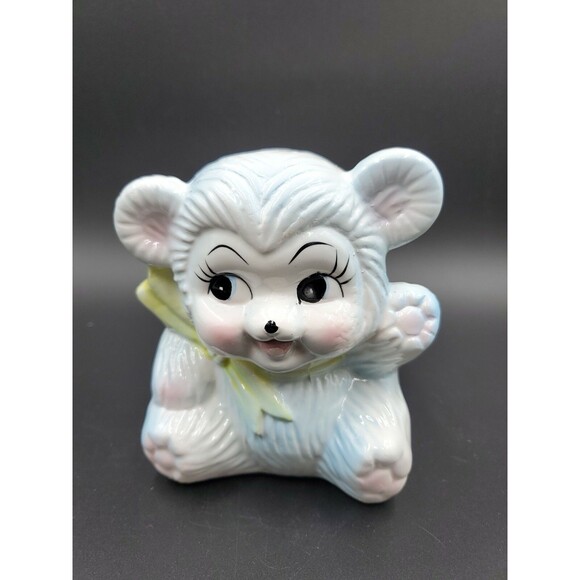 Nancy Pew Giftswears Co. Planter Vintage Anthropomorphic Bear Flower Pot - Picture 1 of 9